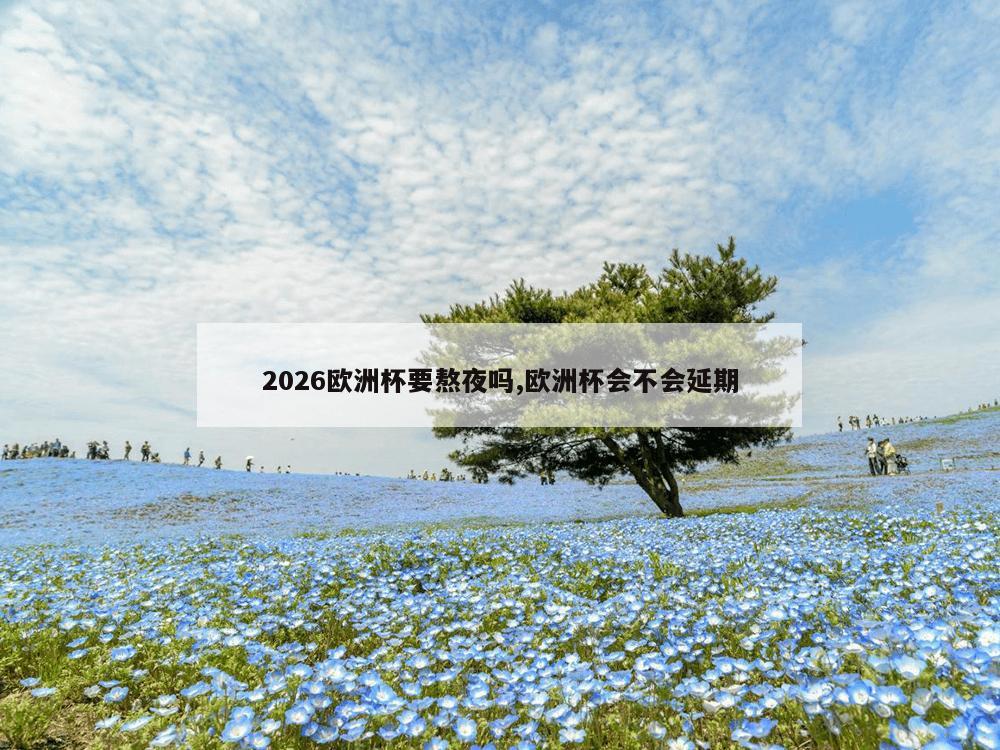 2026欧洲杯要熬夜吗,欧洲杯会不会延期