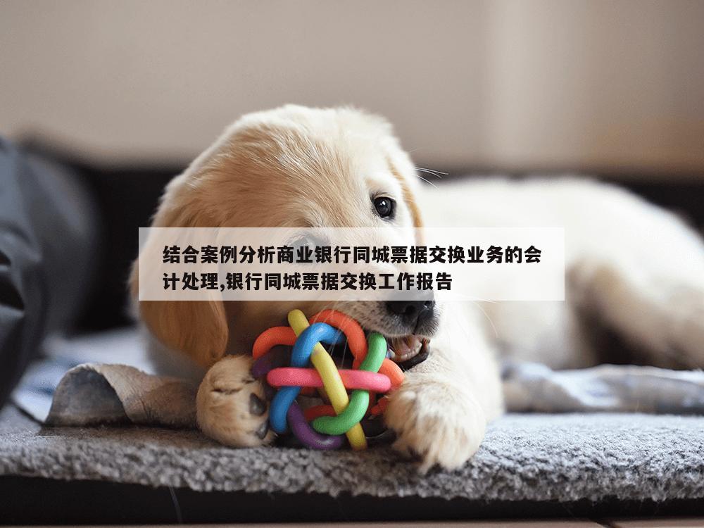 结合案例分析商业银行同城票据交换业务的会计处理,银行同城票据交换工作报告